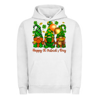 Pigment Lunar Rock happy st. patricks day with gnomies Urban Hoodie - BundleAndBundleShop