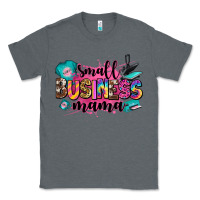 Charcoal Heather small business mama Classic Tee - Zillion Design Studio