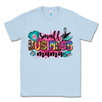Dusty Blue small business mama Classic Tee - Zillion Design Studio