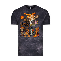 Cloud Black Hay Fall heifer Vintage Tee - RanaPortraitStore