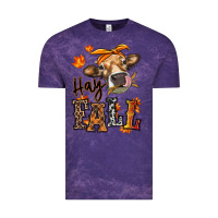 Cloud Purple Hay Fall heifer Vintage Tee - RanaPortraitStore