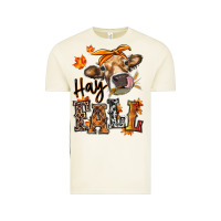 Vintage Arctic Hay Fall heifer Vintage Tee - RanaPortraitStore