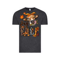 Vintage Black Hay Fall heifer Vintage Tee - RanaPortraitStore