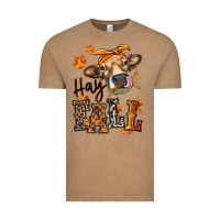 Vintage Coffee Hay Fall heifer Vintage Tee - RanaPortraitStore