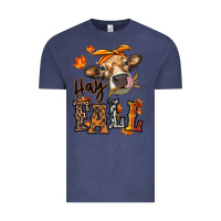 Vintage Denim Hay Fall heifer Vintage Tee - RanaPortraitStore