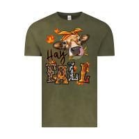 Vintage Olive Hay Fall heifer Vintage Tee - RanaPortraitStore