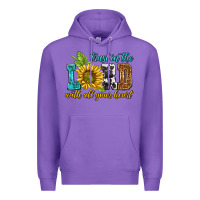Purple trust in the lord with all your heart Premium Hoodie - NancyCooperArtShop