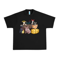 Black farm animals wagon Urban Heavy Tee - Zillion Design Studio