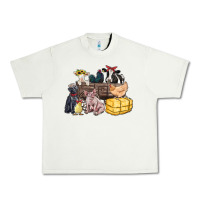Pistachio farm animals wagon Urban Heavy Tee - Zillion Design Studio