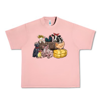 Salmon farm animals wagon Urban Heavy Tee - Zillion Design Studio