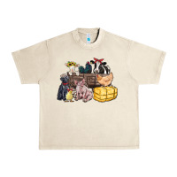 Sandshell farm animals wagon Urban Heavy Tee - Zillion Design Studio