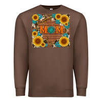 Chestnut sunflower gemstone and mom with cowhide Premium Sweatshirt - Artiststas