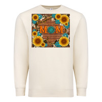 Sandshell sunflower gemstone and mom with cowhide Premium Sweatshirt - Artiststas