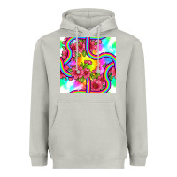 Moon Dust tie dye floral seamless pattern Heavyweight Hoodie - BundleAndBundleShop