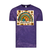 Cloud Purple Happy Fall y'all Vintage Tee - RanaPortraitStore