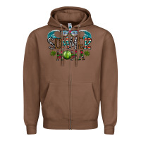 Chestnut summer mama Zipper Hoodie - CowhideDigitalArt