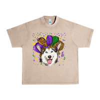 Mardi Gras Hat Husky Urban Heavy Tee | Teevron