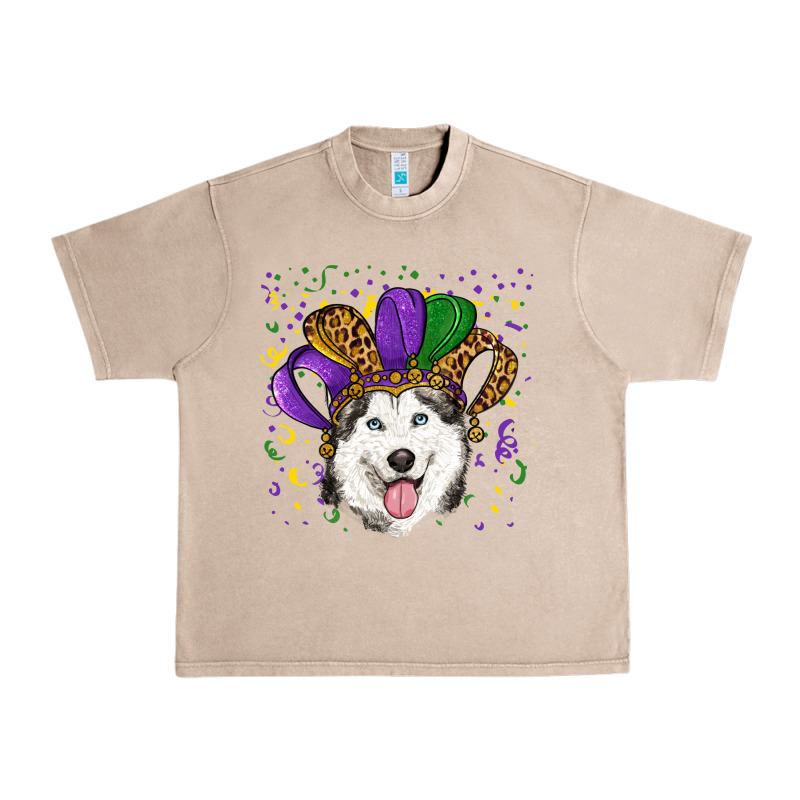 Mardi Gras Hat Husky Urban Heavy Tee by RanaPortraitStore | Teevron