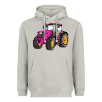 Moon Dust western farm tractor pink Heavyweight Hoodie - Artiststas