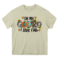 Mossy oh my gourd i love fall Heavy Core Tee - CowhideDigitalArt
