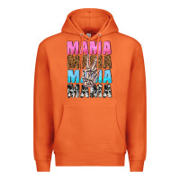 Carrot mama skeleton peace leopard pattern Premium Hoodie - NancyCooperArtShop