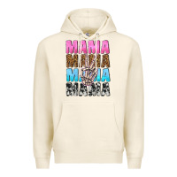 Tofu mama skeleton peace leopard pattern Premium Hoodie - NancyCooperArtShop