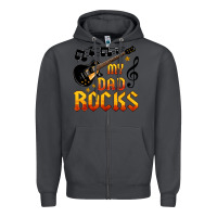 Smoke my dad rocks Zipper Hoodie - HRA Design Shop