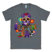 Charcoal Heather day of the dead mexico Classic Tee - CTS Tumbler Store