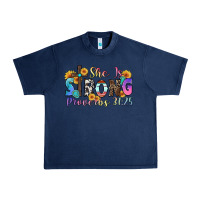 Navy she is strong proverbs 31 25 Urban Heavy Tee - Zillion Design Studio