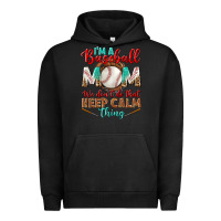 Pigment Black I'm A Baseball Mom We Don't Do That Urban Hoodie - BundleAndBundleShop