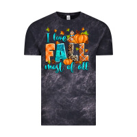 Cloud Black I love Fall most of all Vintage Tee - RanaPortraitStore