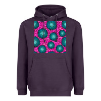 Plum floral pink leopard seamless pattern Heavyweight Hoodie - BundleAndBundleShop