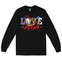 Black love baseball Long Sleeve Tee - Zillion Design Studio