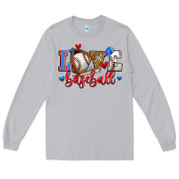 Moon Dust love baseball Long Sleeve Tee - Zillion Design Studio