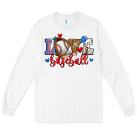 White love baseball Long Sleeve Tee - Zillion Design Studio
