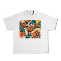 Lunar Rock football smiley face Urban Heavy Tee - BarkalooDesign
