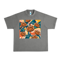 Tornado football smiley face Urban Heavy Tee - BarkalooDesign