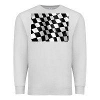 Dove Grey race flag 3200x2400 Premium Sweatshirt - AdoDesignShop