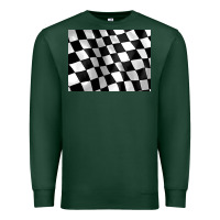 Sports Green race flag 3200x2400 Premium Sweatshirt - AdoDesignShop