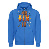 True Royal mr fix it Zipper Hoodie - HRA Design Shop