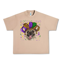 Burro Mardi gras hat pug Urban Heavy Tee - RanaPortraitStore