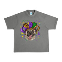 Tornado Mardi gras hat pug Urban Heavy Tee - RanaPortraitStore