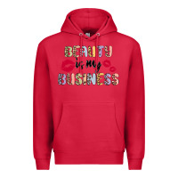 Cardinal beauty is my business Premium Hoodie - MaliasSmallBusiness