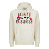 Oatmeal Heather beauty is my business Premium Hoodie - MaliasSmallBusiness
