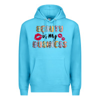 Ocean Blue beauty is my business Premium Hoodie - MaliasSmallBusiness