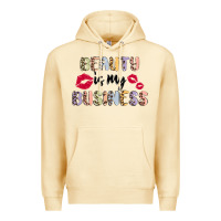 Pina Colada beauty is my business Premium Hoodie - MaliasSmallBusiness