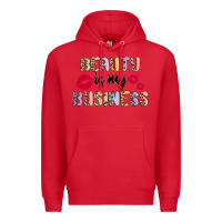 Red beauty is my business Premium Hoodie - MaliasSmallBusiness
