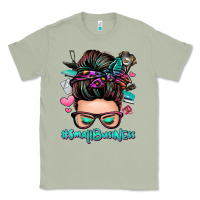 Matcha small business messy bun Classic Tee - Zillion Design Studio