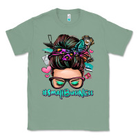Sage small business messy bun Classic Tee - Zillion Design Studio