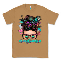 Toasted Coconut small business messy bun Classic Tee - Zillion Design Studio